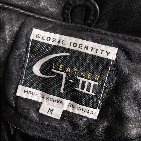 G-III LEATHER! GORGEOUS BLACK GENUINE LEATHER FULL LENGTH TRENCH COAT! SZ M - Picture 11 of 14